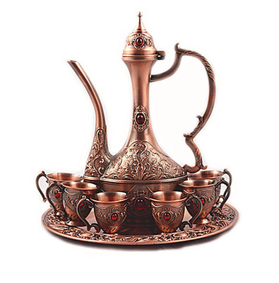 批發(fā)鋅合金酒具套裝 內(nèi)蒙古民族工藝品的精致之選
